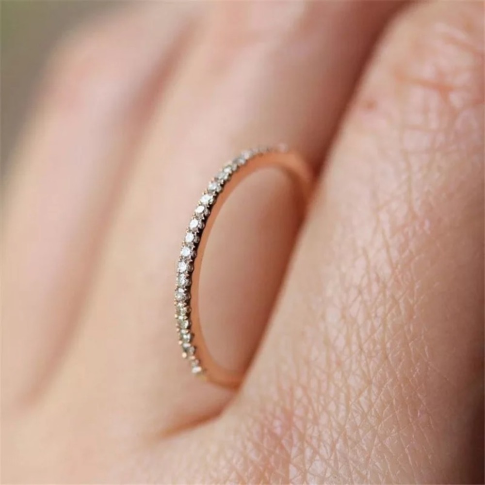 💛NWOT 18K Rose Gold Plated Gorgeous Ring - Picture 5 of 5